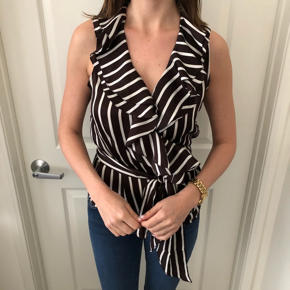 Ralph Lauren ruffle blouse